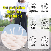 UPF50+ UV Protection Wide Leg Cropped Trousers - Sun Protection Clothing