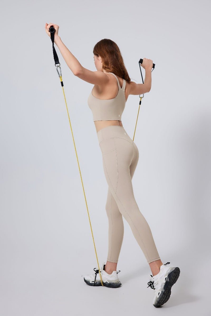 UPF50+ V - neck Sports Bra - Sun Protection Clothing