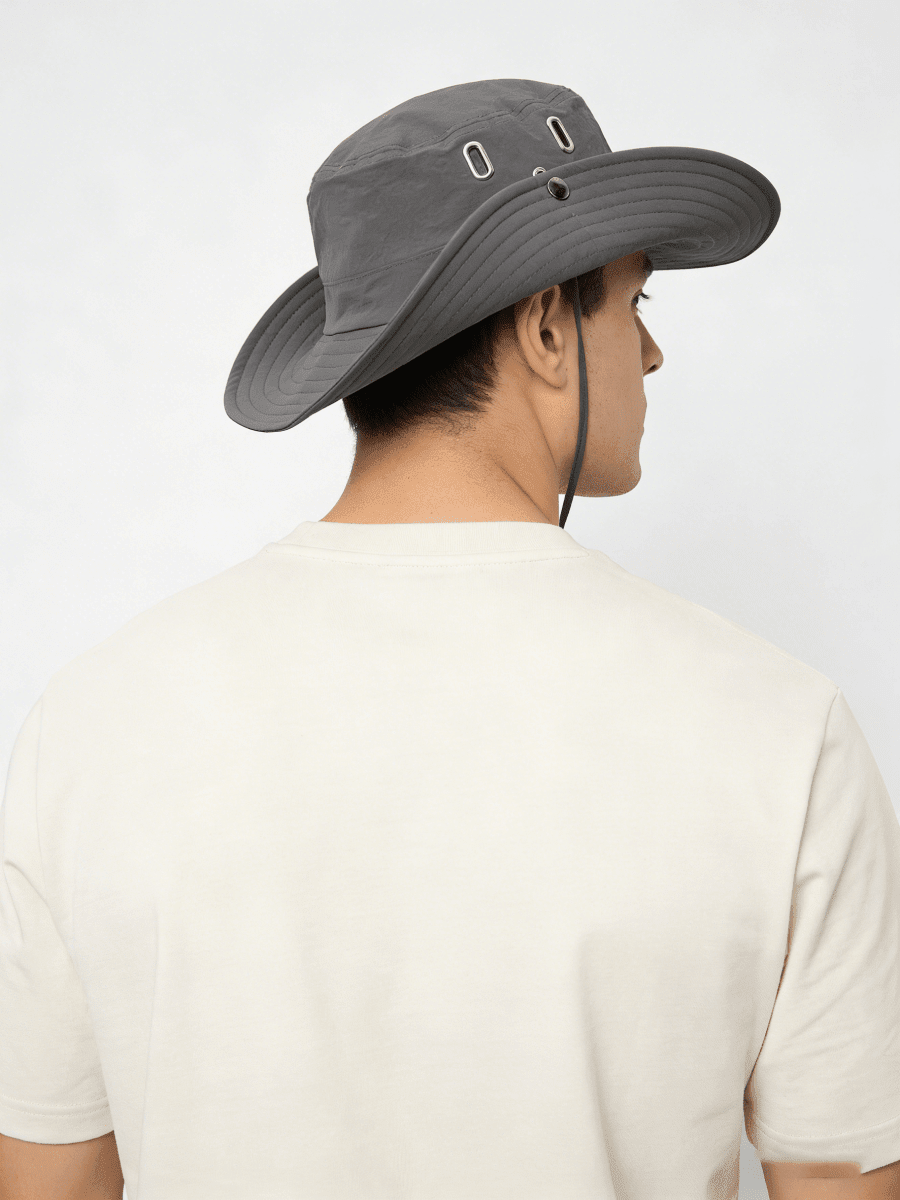 UPF50+ Wide Brim Foldable Bucket Hat - Sun Protection Clothing