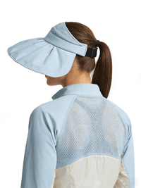 UPF50+ Wide Brim Sun Visor Hats