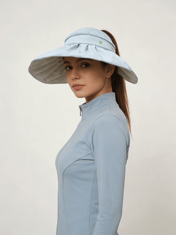 UPF50+ Wide Brim Sun Visor Hats