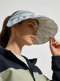 UPF50+ Wide Brim Sun Visor Hats