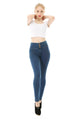 UPF50+High Rise Fake Jean Leggings - Sun Protection Clothing