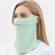 Light Green UV Neck Gaiter Face Cover