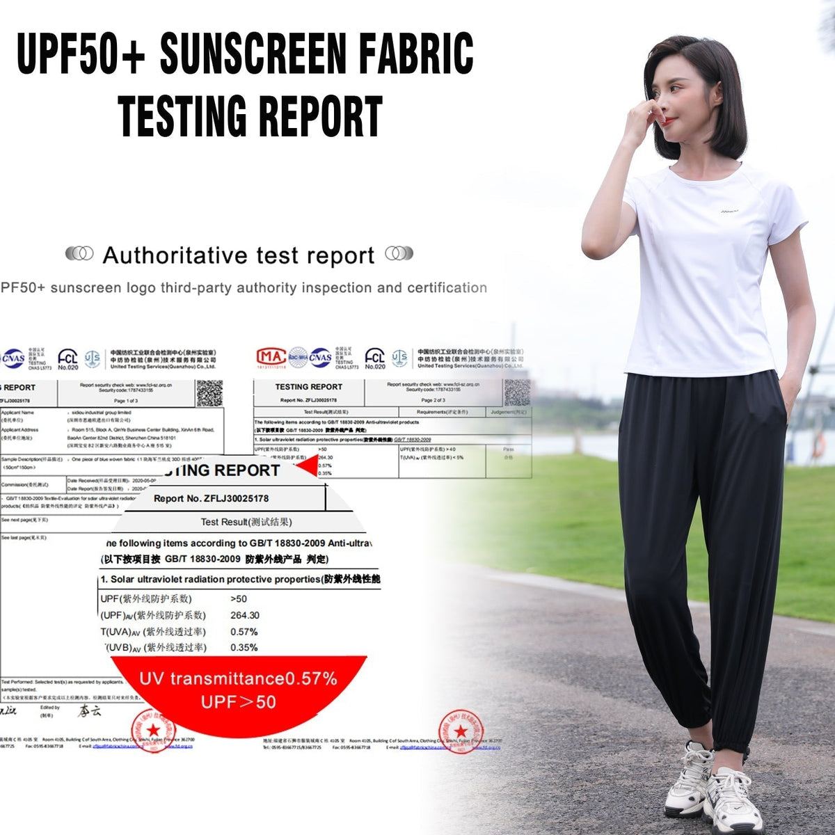 UV Protection Loose Casual Quick Dry Trousers - Sun Protection Clothing