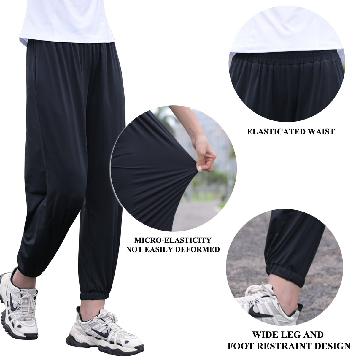 UV Protection Loose Casual Quick Dry Trousers - Sun Protection Clothing