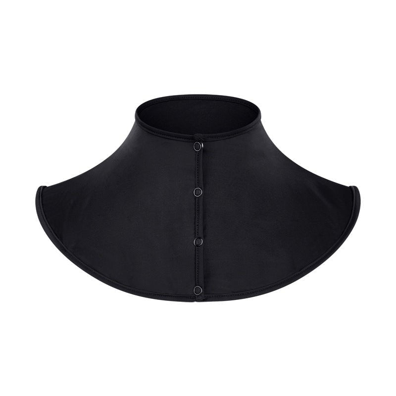 Black UV Protection Neck Gaiter UPF 50+