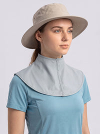 Gray UV Protection Neck Gaiter UPF 50+