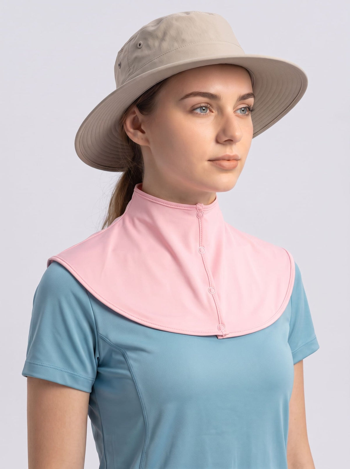pink UV Protection Neck Gaiter UPF 50+