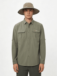 UV Protection Outdoor Long Sleeve Workwear Shirt