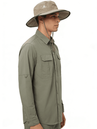 UV Protection Outdoor Long Sleeve Workwear Shirt