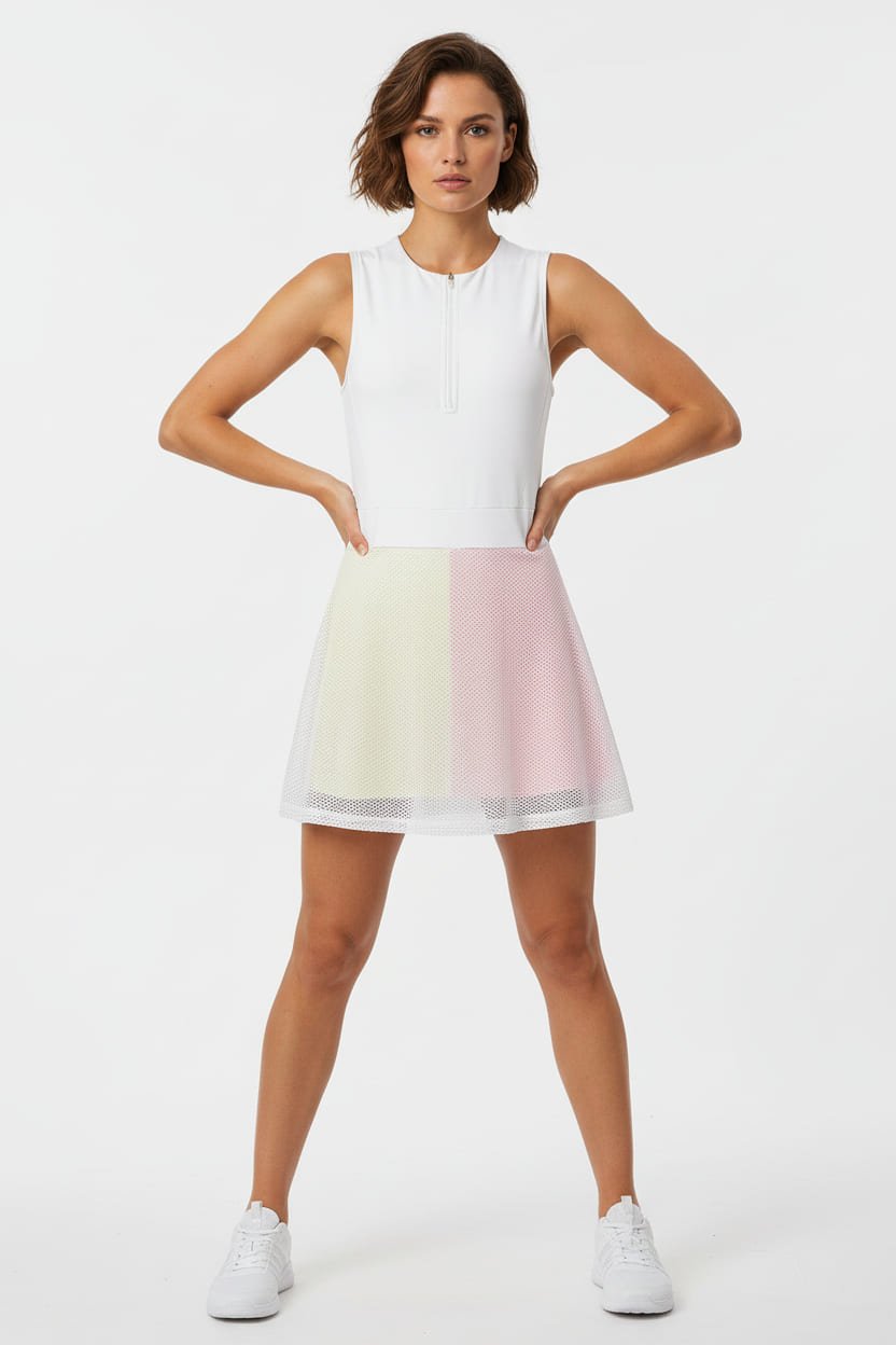 UV Protection Sleeveless Tennis Dress