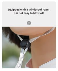UV Protection Woven Straw Sun Visor - Sun Protection Clothing