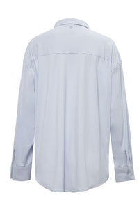 Light blue shirt on a white background