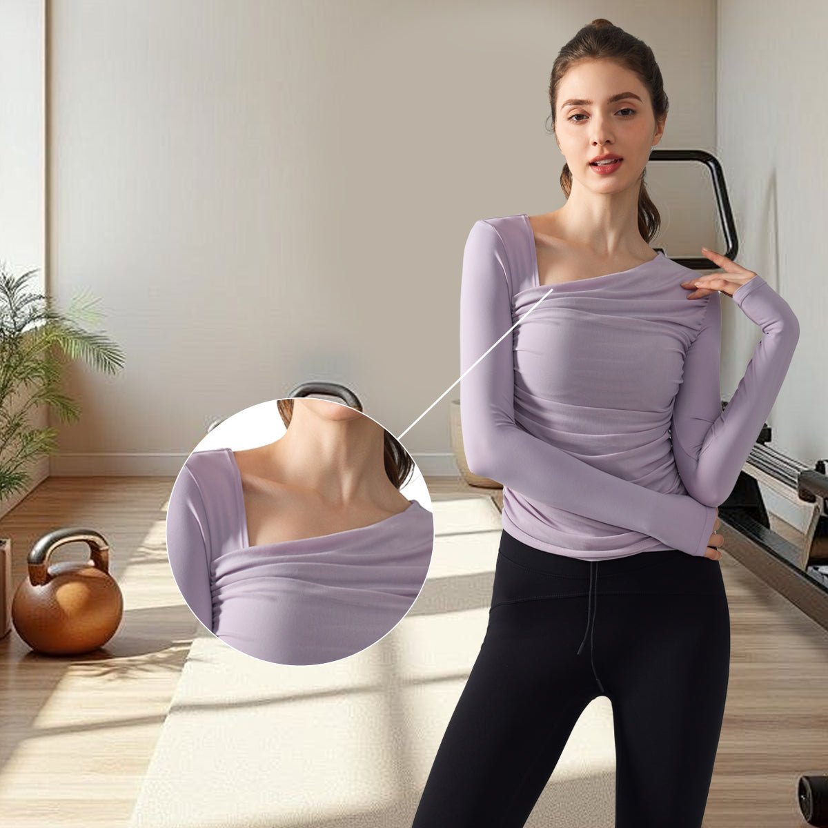 UV Slant Collar Top - Sun Protection Clothing