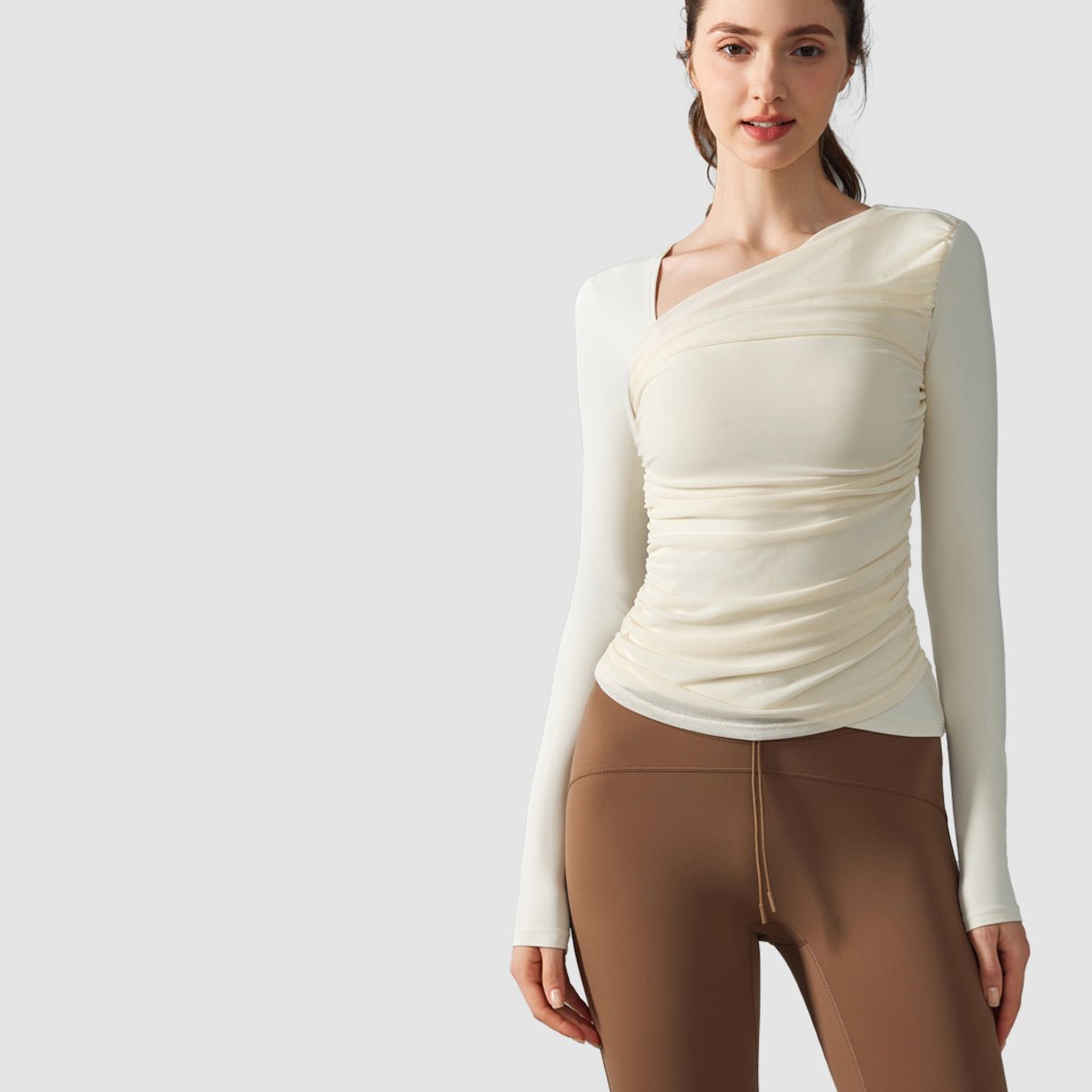 UV Slant Collar Top - Sun Protection Clothing