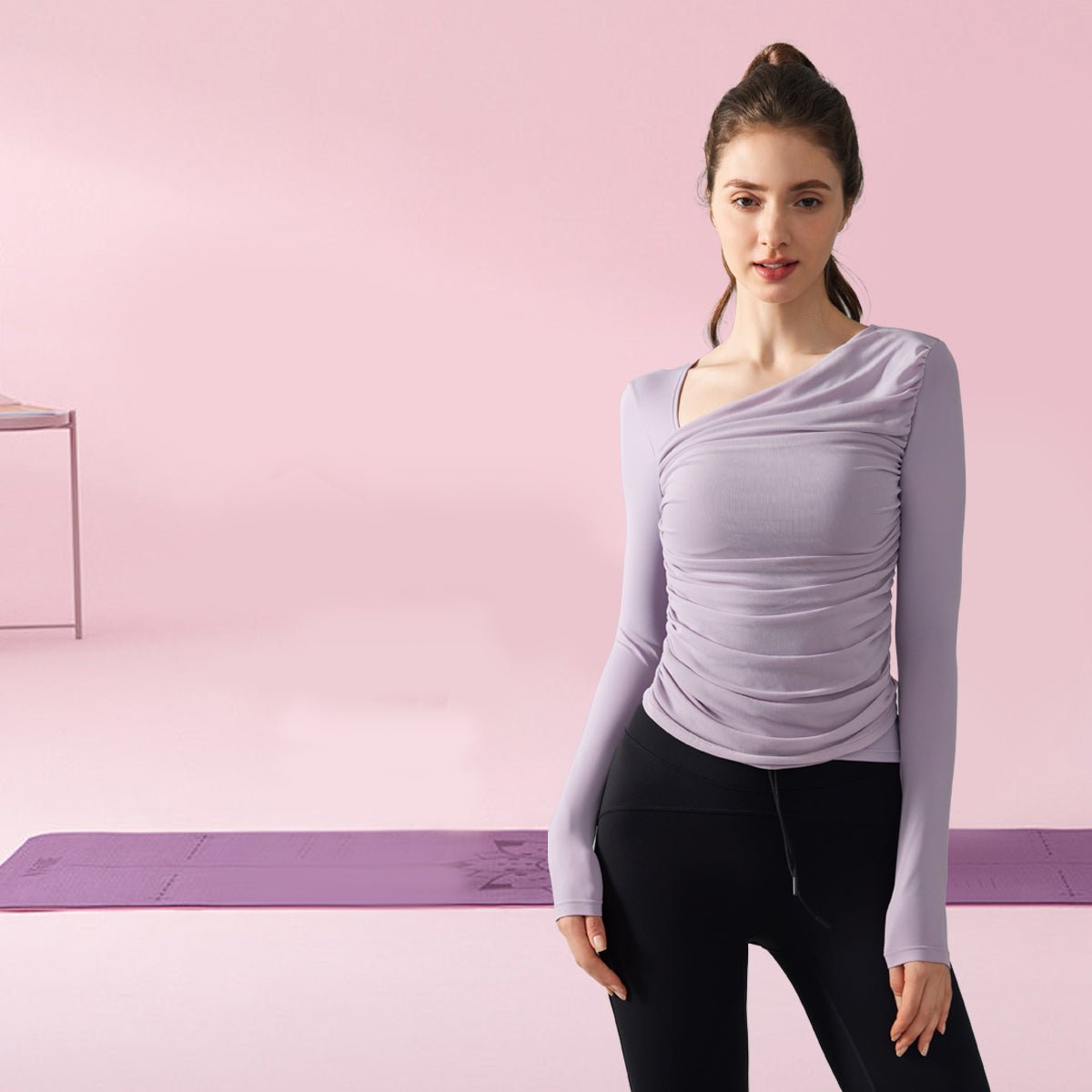 UV Slant Collar Top - Sun Protection Clothing