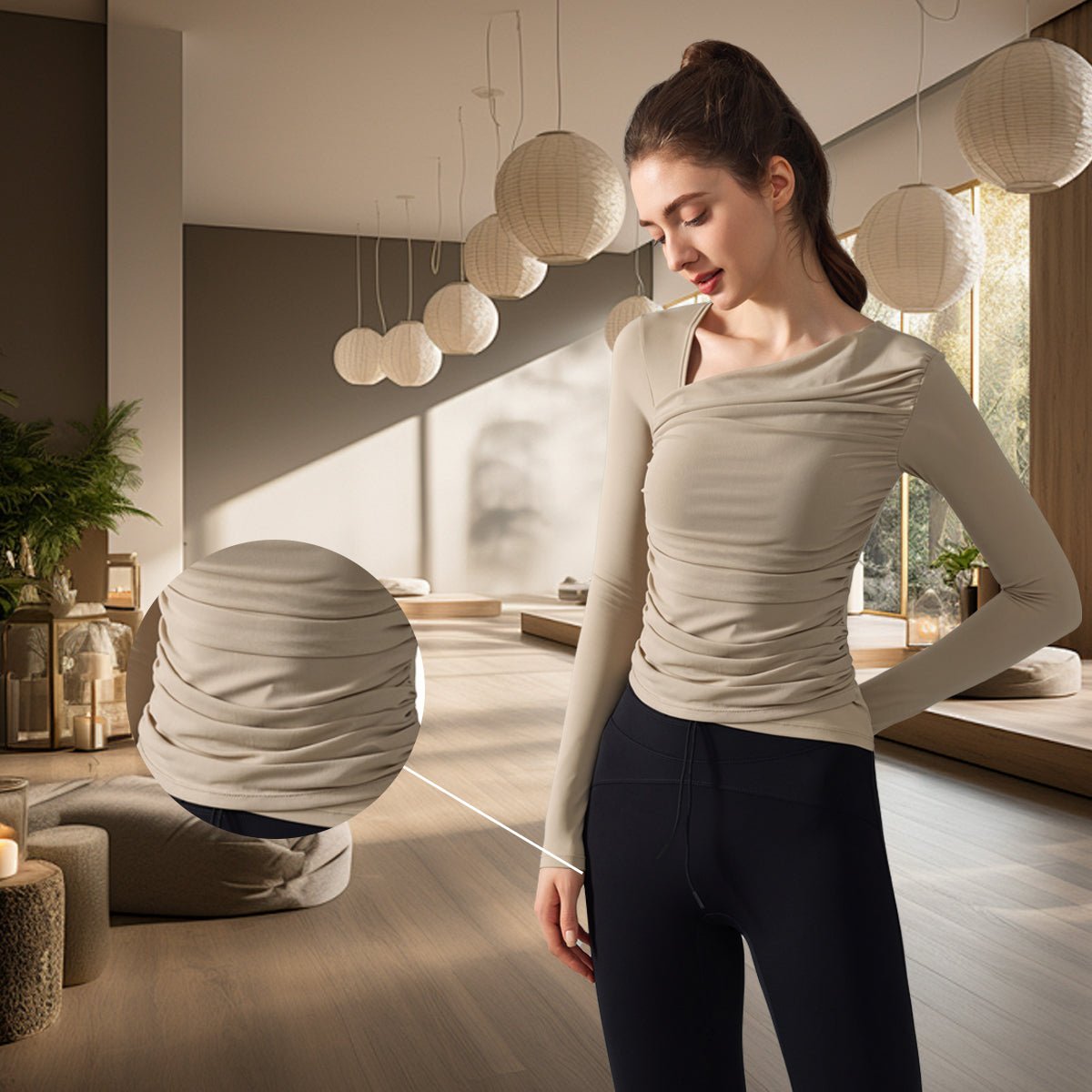 UV Slant Collar Top - Sun Protection Clothing
