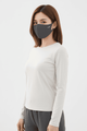 dark gray UV protection face mask