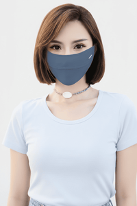 Blue gray UV protection face mask