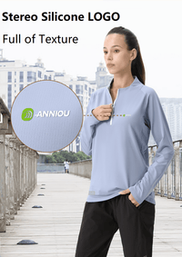 UV Sun Protection Half Zip Up Sweatshirt - Sun Protection Clothing
