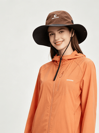 Anniou Coffee Waterproof Wide Brim Sun Hat UPF 50+
