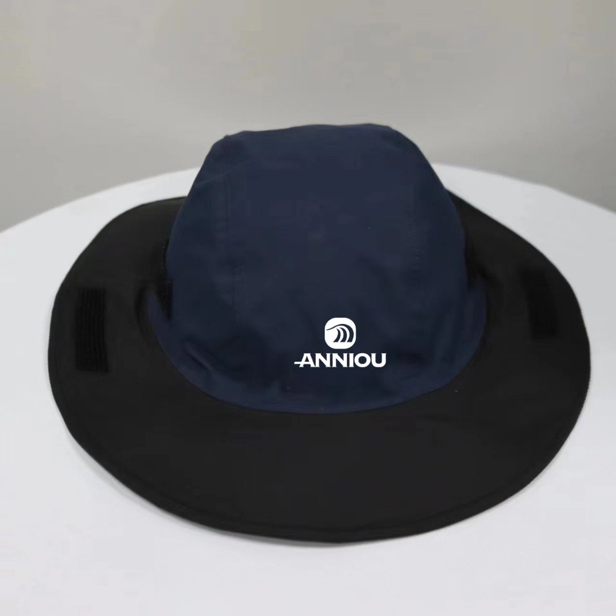Navy Waterproof Wide Brim Sun Hat UPF 50+