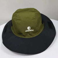 Army Green Waterproof Wide Brim Sun Hat UPF 50+