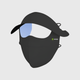 Wide Brim UPF 50+ Face Mask - Sun Protection Clothing