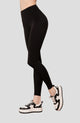 women's black Sun Protection High Waist Leggings