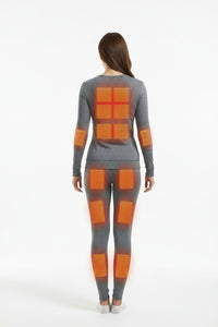 Women's 28 Area Heated Thermals from the back