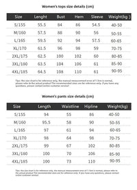 Womens 28 Area Heated Thermals size guide