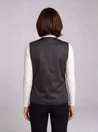 Women's Rear of Dual-control Heated Gilet
