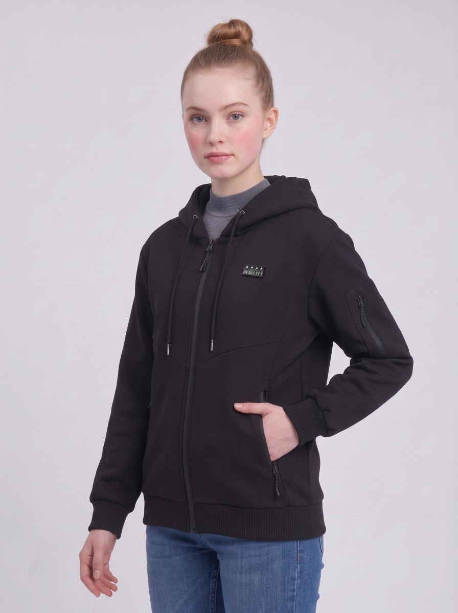 women heated sweatshirt