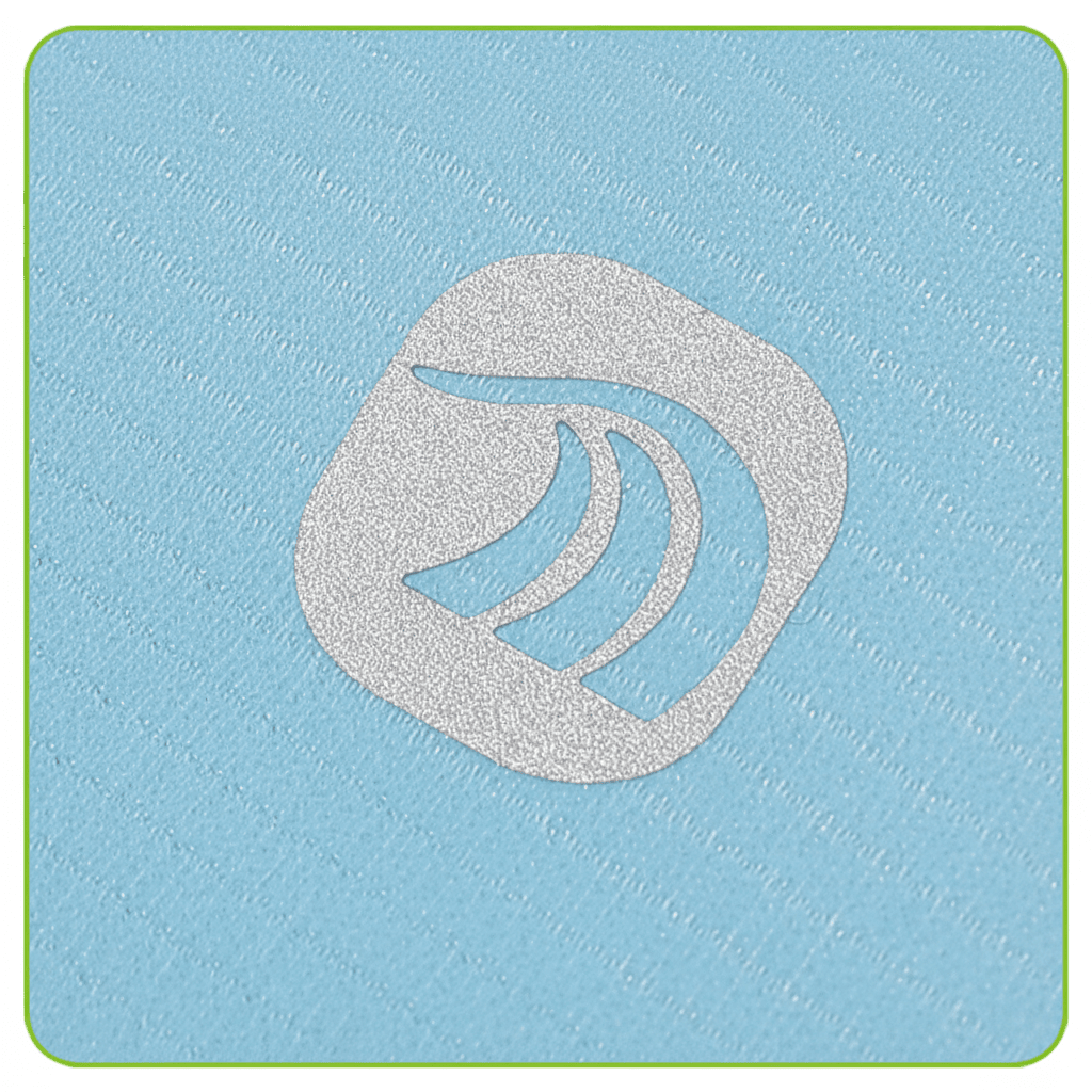 Reflective logo