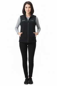 Womens fleece heated gilet