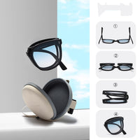 Women's Folding Anti - glare Sunglasses - Sun Protection Clothing