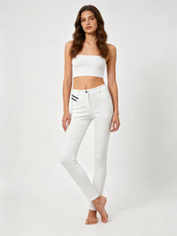 Women's white Golf Trousers UPF 50+