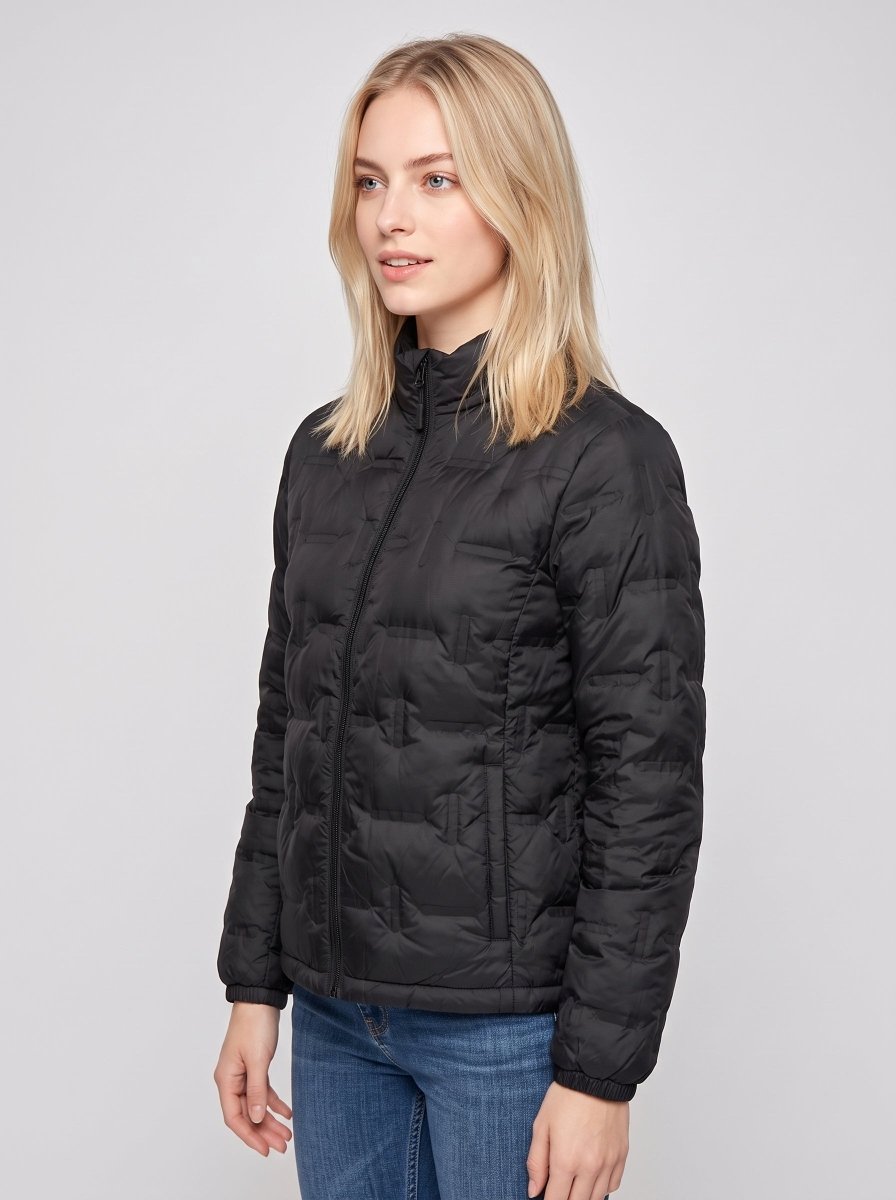 29 zone #Black Heated Duck Down Jacket