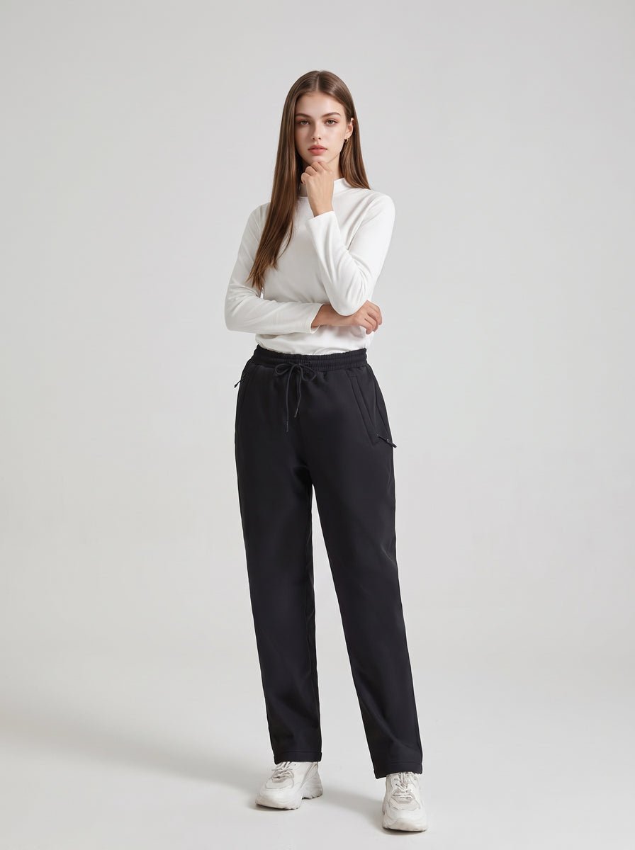 #Black Heated Sweatpants