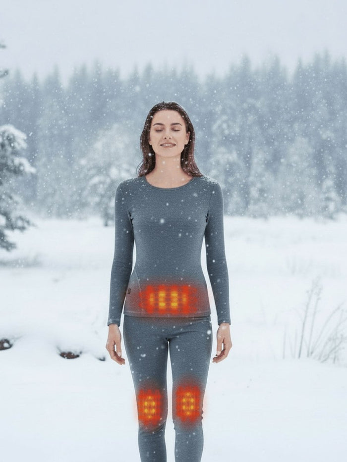Women's Heated Thermal Underwear Set
