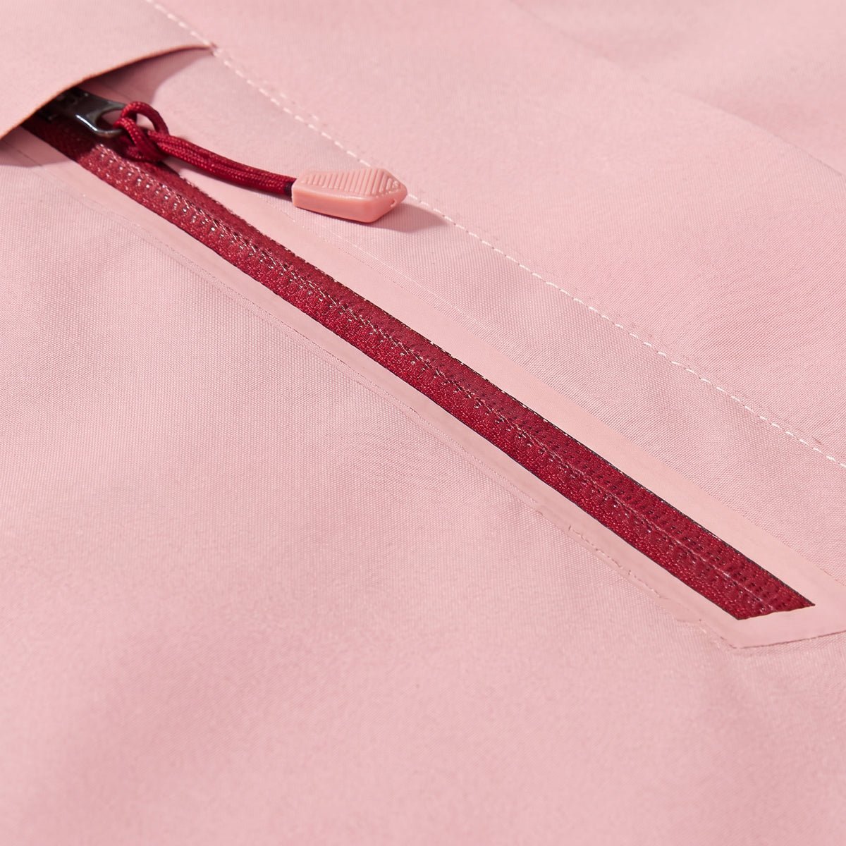 bonded pockets with #pink Heated Softshell Jacket
