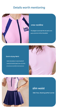 Women's One - Piece Swimdress - Sun Protection Clothing