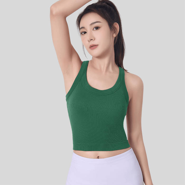 Women’s Padded Sports Bra Tank - Sidiou Group