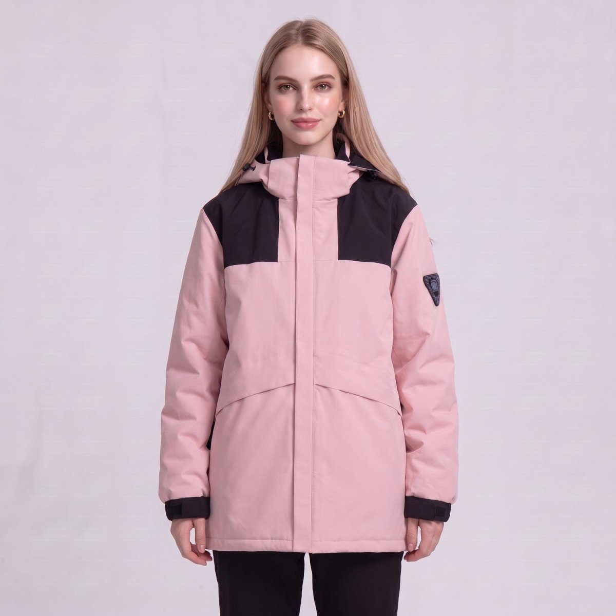 4 area Womens #Pink Heated Softshell Jacket