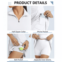Women's Polo Collared Golf Dress Details
