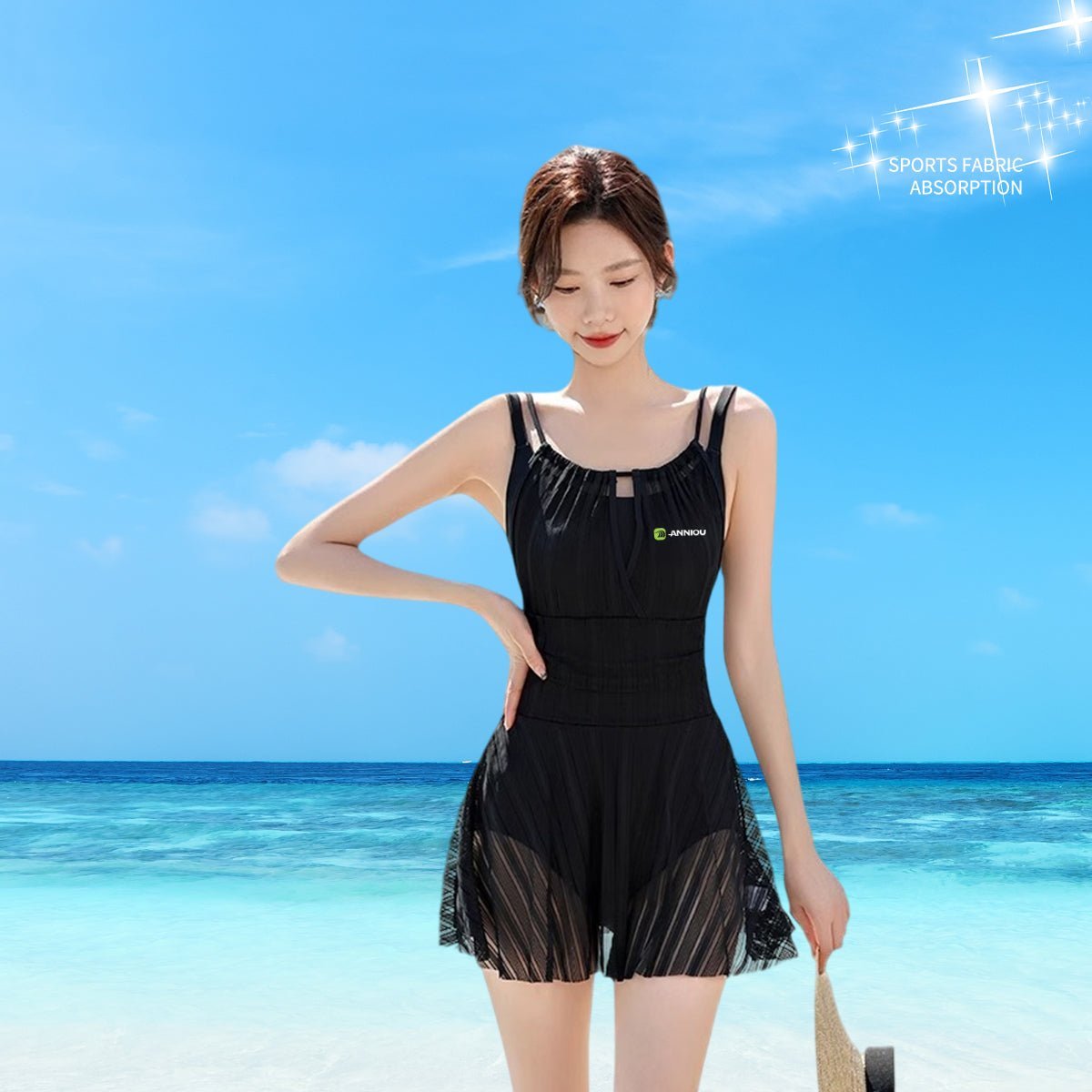 Women's Quick Drying Sling One - piece Swimsuit - Sun Protection Clothing