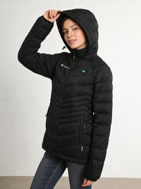 Women's Quilted Heated Puffer Jacket