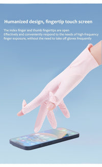 Women's UPF 50+ Breathable Sun Protection Gloves - Sun Protection Clothing