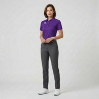 Women's Purple UV Golf Polo Shirt